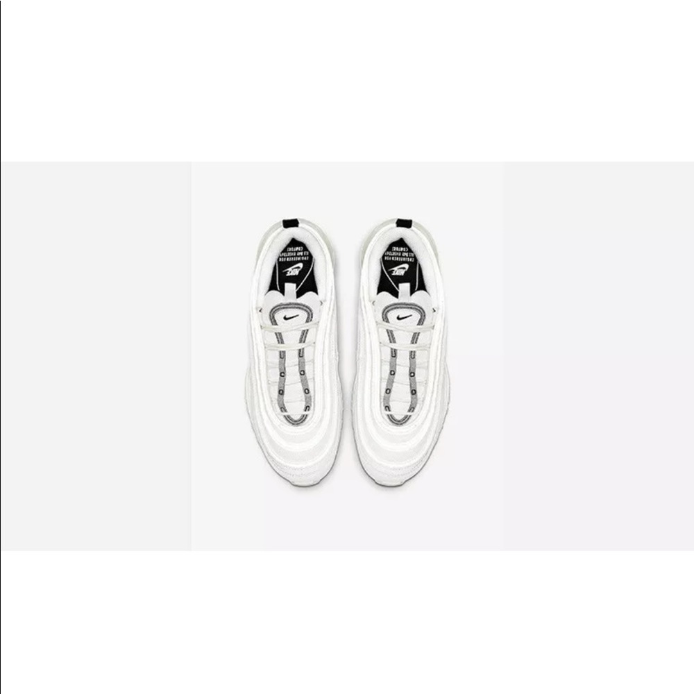 Nike Air Max 97 Shoes Summit White Sneakers - Picture 4 of 5